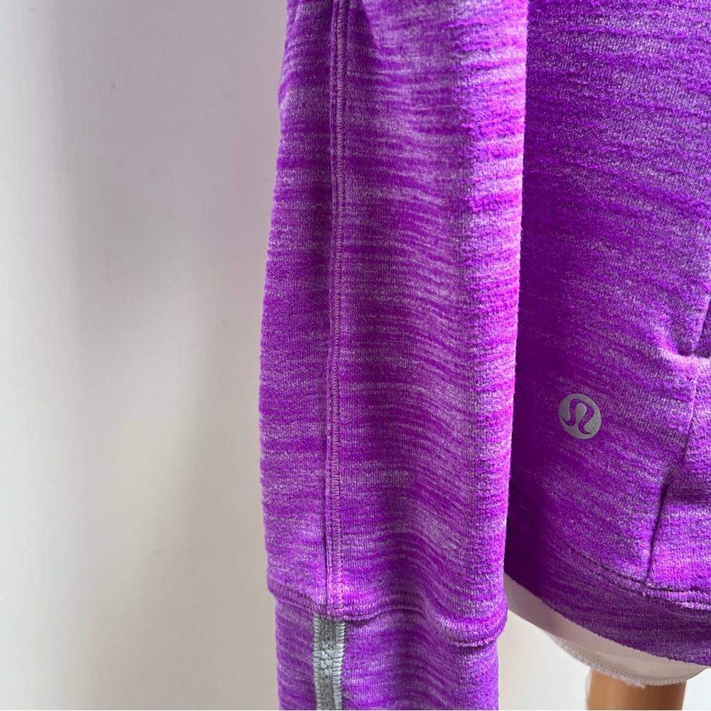 Lululemon Top UK 10 US 6 Purple Long Sleeve Thumb Hole - Picture 10 of 10
